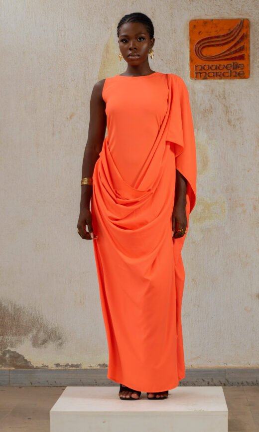 ROBE FIASSI-ORANGE