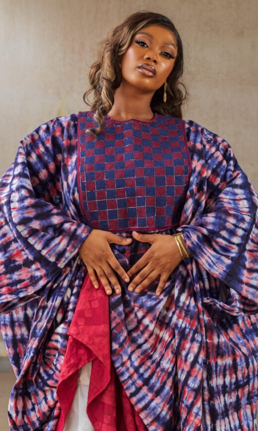 ROBE MAXI KENKA MAUVE