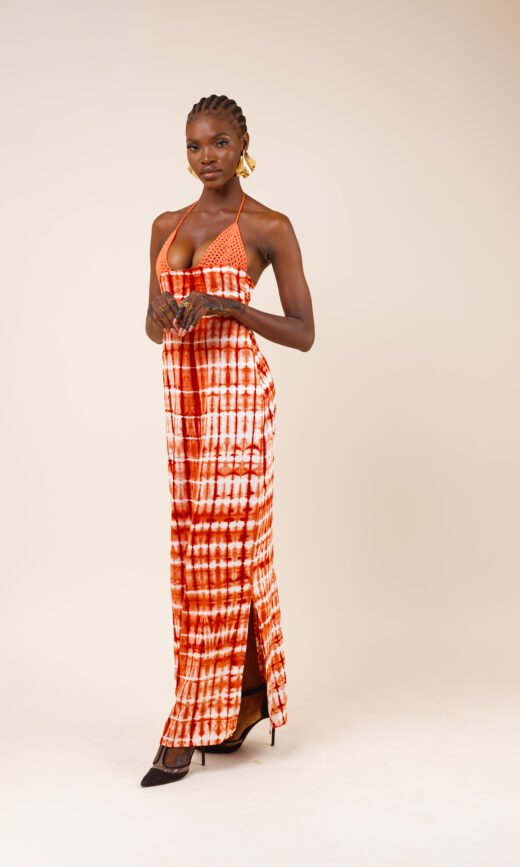 ROBE VANESSA - ORANGE