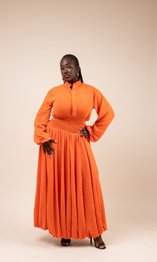 ROBE SEDITE - ORANGE