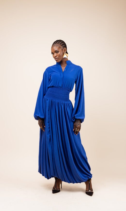 ROBE SEDITE - BLEU